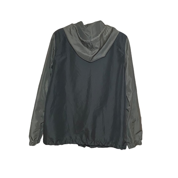 Embroidered Floral Roses Enchanted Fairy Elven Y2K Windbreaker Dark Green Small - Picture 2 of 4